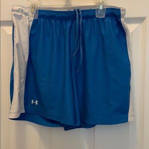 Blue Under Armour shorts